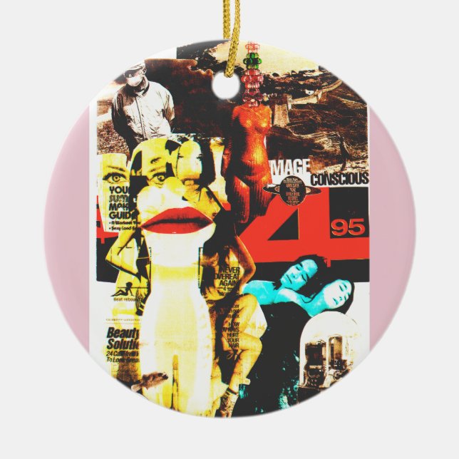 Adorno De Cerámica consciente de la imagen (Frente)