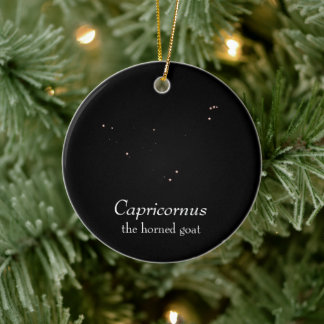 Adorno De Cerámica Constelación de Capricornus