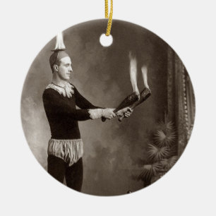 Adorno De Cerámica Contrabando de fuego de época