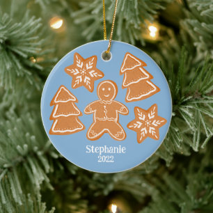 Adorno De Cerámica Cookies de Gingerbread