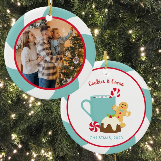 Adorno De Cerámica COOKIES Y COCOA navidades (Subido por el creador)