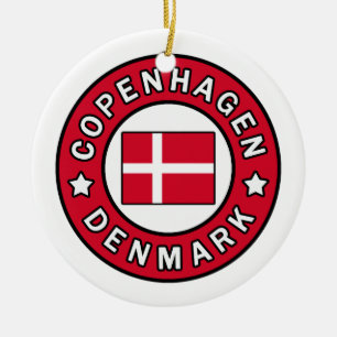 Adorno De Cerámica Copenhague Dinamarca