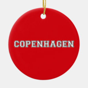 Adorno De Cerámica Copenhague Dinamarca