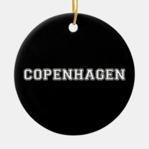 Adorno De Cerámica Copenhague Dinamarca