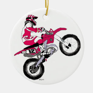 Adorno De Cerámica Copia Motocross300