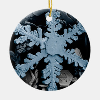 Adorno De Cerámica Copo de nieve