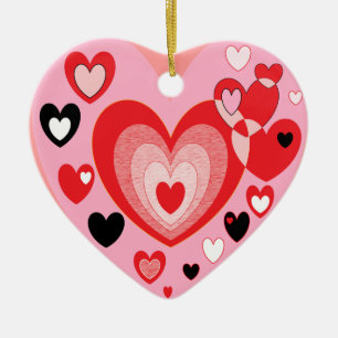 Adorno De Cerámica Corazón