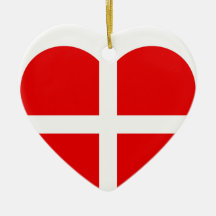 Corazón de bandera suiza
