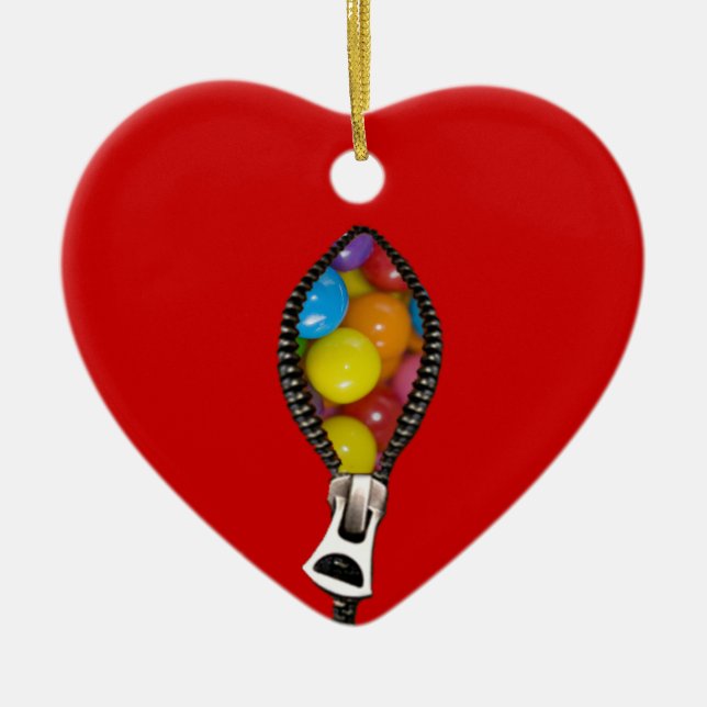 Adorno De Cerámica corazón_de_dulce (Frente)