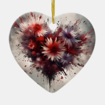 Corazón florido