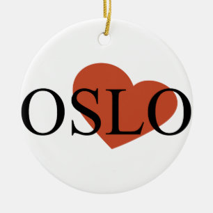 Adorno De Cerámica Corazón Oslo