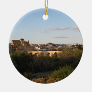 Adorno De Cerámica Córdoba desde lejos