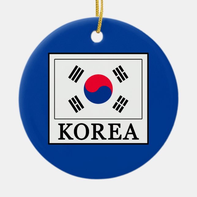 Adorno De Cerámica Corea (Frente)