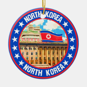 Adorno De Cerámica Corea del Norte