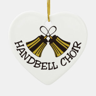 Adorno De Cerámica Coro del Handbell