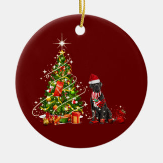 Adorno De Cerámica corso de caña con Navidades de Gorra Scaft