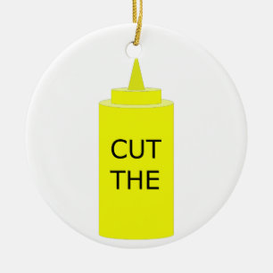 ADORNO DE CERÁMICA CORTE LA MOSTAZA