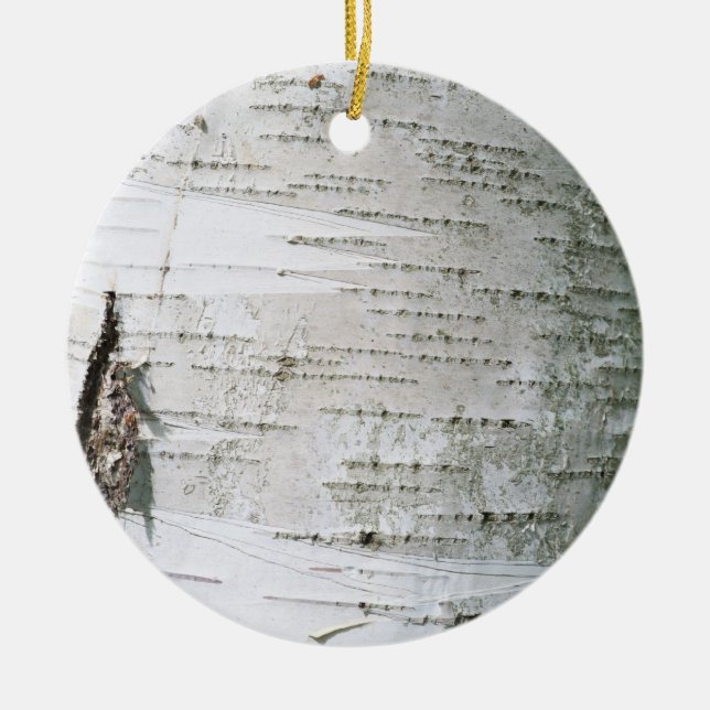 Adorno De Cerámica Corteza de Birch (Frente)