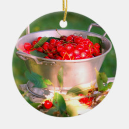 Adorno De Cerámica Cosecha de cerezo, huerto de algodón Rosalinde