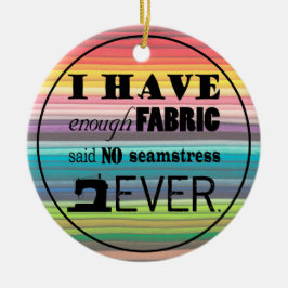 Adorno De Cerámica Coser No Suficiente Tejido ・ Artesanías