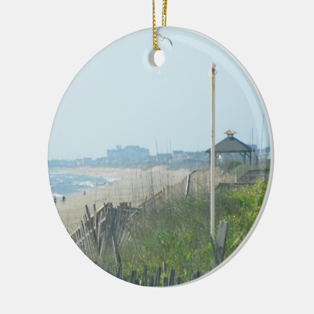 Adorno De Cerámica Costa costa de Carolina del Norte del pato (Izquierda)