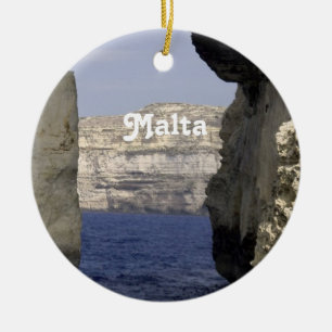 Adorno De Cerámica Costa de Malta