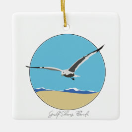 Adorno De Cerámica Costas del Golfo de Florida: Guillermo del Mar de 