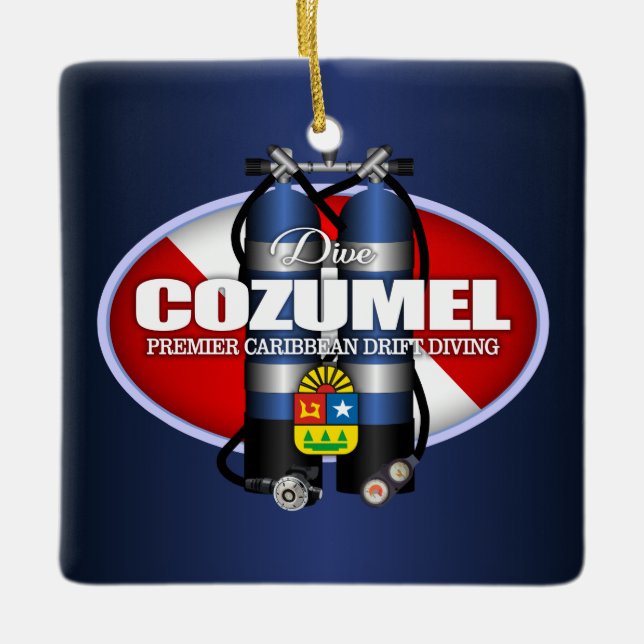 Adorno De Cerámica Cozumel (ST) (Anverso)