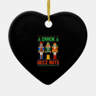 Adorno De Cerámica Crack Deez Nutcracker Shiracker Chris