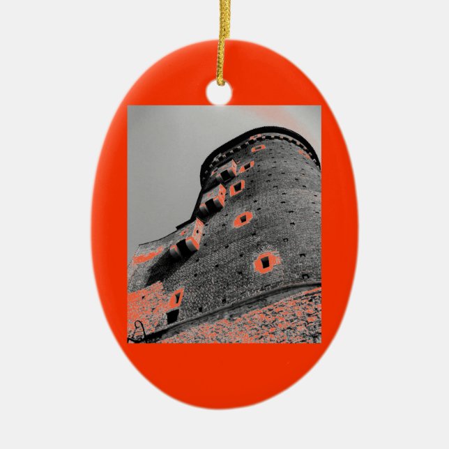 Adorno De Cerámica Cracovia, Polonia (Frente)