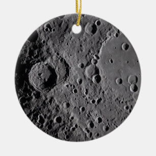 Adorno De Cerámica Cráteres lunares Artemis II