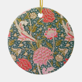 Adorno De Cerámica Cray - Art nouveau floral print by William Morris