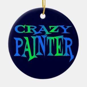 Adorno De Cerámica Crazy Painter