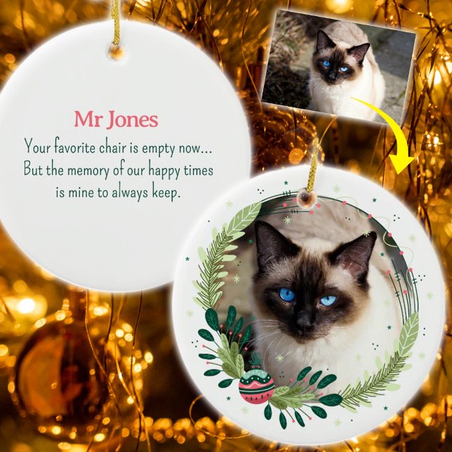 Adorno De Cerámica Crea el memorial de tu gato de Navidad (Subido por el creador)