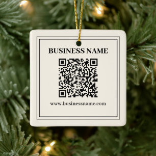 Adorno De Cerámica Crea instantáneamente un código QR escaneable para