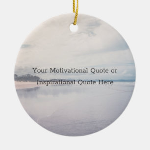 Adorno De Cerámica Crea Tu Propia Frase Motivacional Inspiradora
