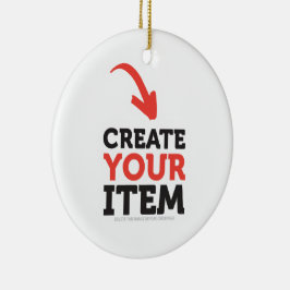 Adorno De Cerámica CREA-TU-PROPIO DIY Personalizado carga tu diseño