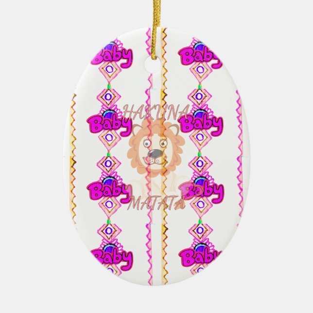 Adorno De Cerámica Crear su propio bebé Diversión Lion Cub Diseño de  (Frente)