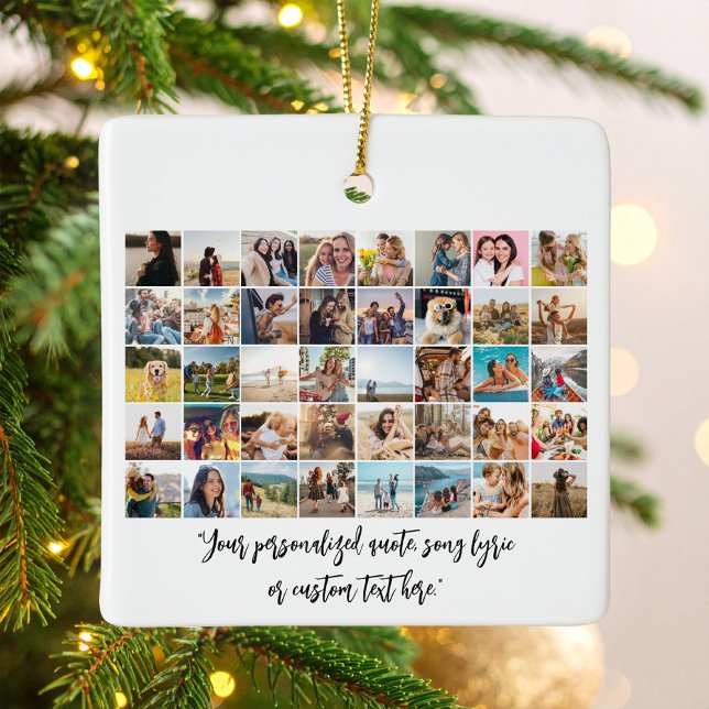 Adorno De Cerámica Crear su propio Collage de fotos 40 personalizado (Subido por el creador)