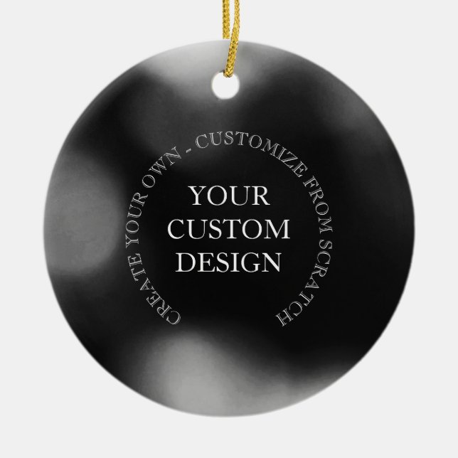 Adorno De Cerámica Crear su propio diseño/logotipo personalizado (Frente)