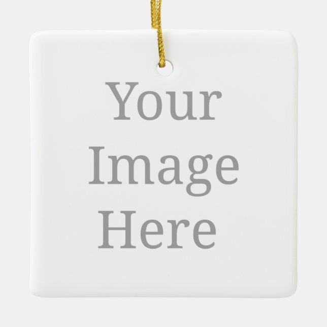 Adorno De Cerámica Crear su propio personalizado (Anverso)