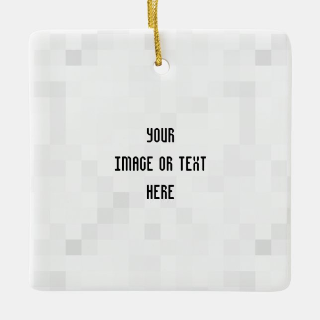 Adorno De Cerámica Crear su propio Personalizado personalizado (Anverso)