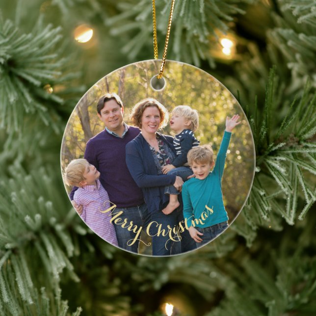 Adorno De Cerámica Crear sus propios Navidades de vacaciones familiar (Árbol)