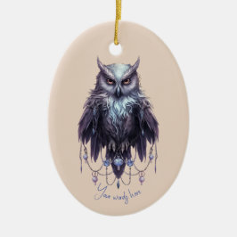 Adorno De Cerámica Crear tu propia lechuza con guijarros