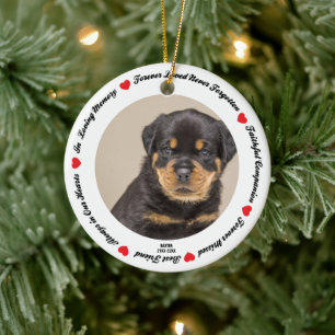 Adorno De Cerámica Create Your Own Pet Dog Memorial