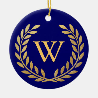 Adorno De Cerámica Cree su monograma decorativo