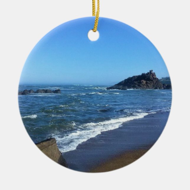 Adorno De Cerámica Creek Fogarty, Oregón (Frente)