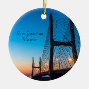 Adorno De Cerámica Crepúsculo En El Puente De Bill Emerson