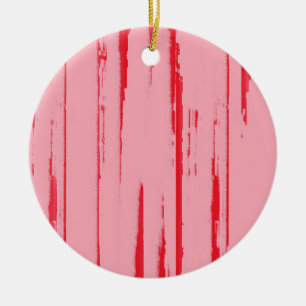 Adorno De Cerámica Crimson Candy Pink