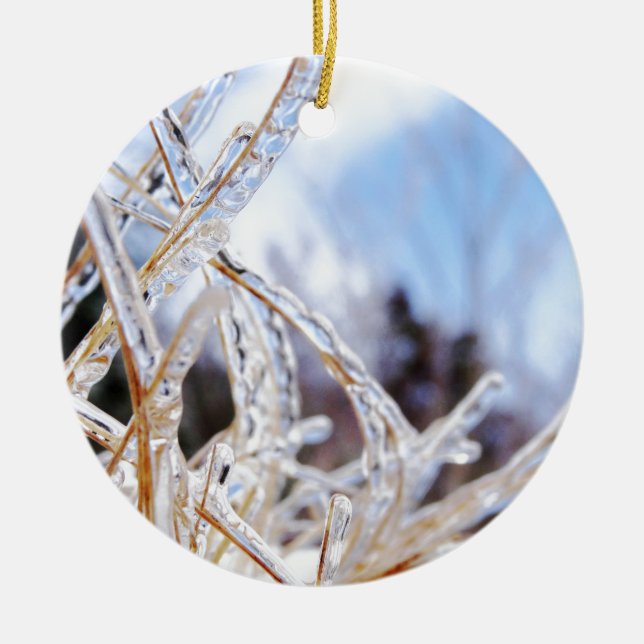 Adorno De Cerámica Cristal (Frente)